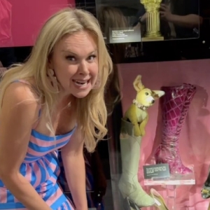 Video: Laura Bell Bundy Brings LEGALLY BLONDE Shoes to the Museum of Broadway Video