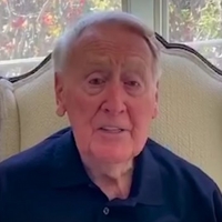 VIDEO: Vin Scully, the Voice of Dodgers Baseball, Provides Uplifting Message For Fans Video