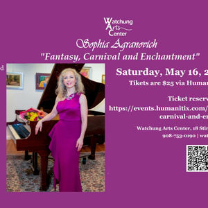 Pianist Sophia Agranovich Will Present FANTASY, CARNIVAL AND ENCHANTMENT Tour Photo