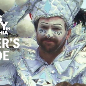 IT'S ALWAYS SUNNY IN PHILADELPHIA: Charlie and Frank Honor The Dead With Mummers Para Photo