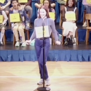 Video: Whitney Leavitt Joins SPELLING BEE as Guest Speller Photo