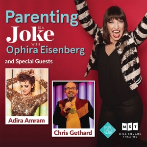 Mile Square Theatre Presents Ophira Eisenberg and Chris Gethard for PARENTING IS A  Photo