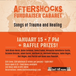 SONGS OF TRAUMA AND HEALING Fundraiser to be Presented at Don't Tell Mama in January Photo