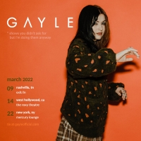 GAYLE Announces Headline Tour Dates