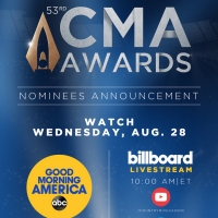 Final Nominees for CMA AWARDS to be Announced on GMA and Billboard Video