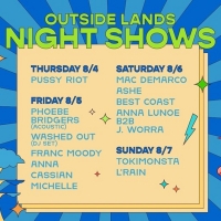 Outside Lands Announces 2022 Night Shows Lineup Photo