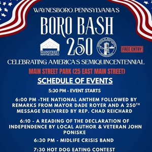 Waynesboro to Host BORO BASH for America 250 Celebration Photo