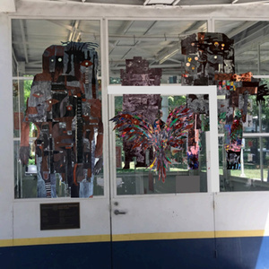GENTLE GIANTS Art Installation to Open at Adams Square Mini Park Gas Station
