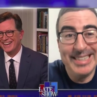 VIDEO: Stephen Colbert Returns to THE LATE SHOW, Featuring Guest John Oliver Photo
