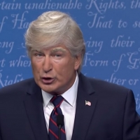 VIDEO: SATURDAY NIGHT LIVE Tackles the Presidential Debate With Alec Baldwin's Trump  Video