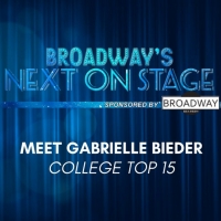 Meet the Next on Stage Top 15 Contestants - Gabrielle Bieder Video