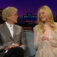 VIDEO: Annette Bening Says She Witnessed Elle Fanning's First Kiss on THE LATE LATE S Video