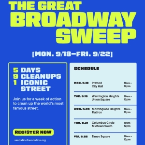 Help Clean Up Our Streets at The Great Broadway Sweep 2023 Photo