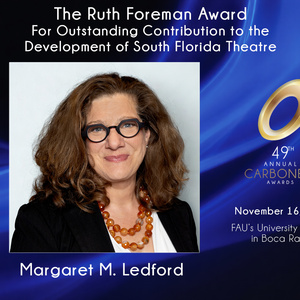 Margaret M. Ledford to Receive Carbonell Awards' Ruth Foreman Award Photo