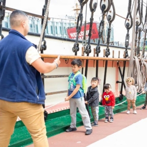 South Street Seaport Museum to Present Free Interactive Sail Raising Tours For Kids Photo