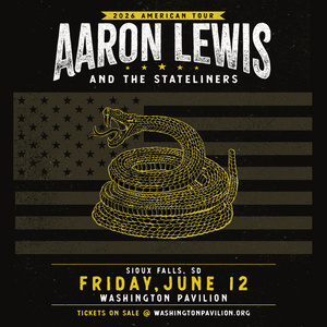 Aaron Lewis And The Stateliners To Bring 2026 American Tour To Washington Pavilion Photo