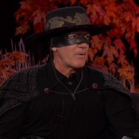 VIDEO: Antonio Banderas Dressed as Zorro for Halloween on JIMMY KIMMEL LIVE