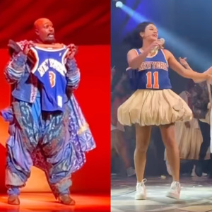 Videos: Broadway Celebrates the Knicks Win at ALADDIN, ROCKY HORROR & More Photo