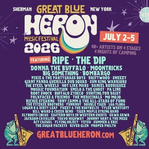 Ripe, The Dip, Donna The Buffalo, Moontricks and More to Perform at GREAT BLUE HERON  Photo