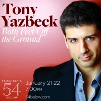 Tony Yazbeck Is Returning to Feinstein's/54 Below in 2020 With BOTH FEET OFF THE GROU Photo