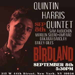 The Quintin Harris Quintet Returns To Birdland Jazz Club Video