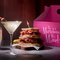 GrubHub Offering THE MARVELOUS MRS. MAISEL Pastrami-Inspired Martini