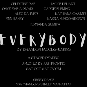 Invitation Theater Company to Stage Reading of Branden Jacobs-Jenkins’ EVERYBODY at Photo