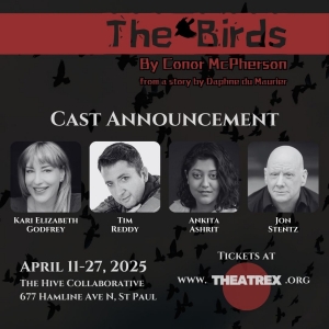 Cast Set for THE BIRDS, to be Presented at TheatreX This Spring Photo