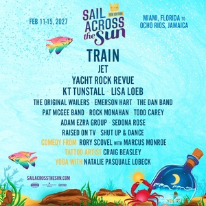 Train Unveils 2027 'Sail Across the Sun' Cruise with Star-Studded Lineup