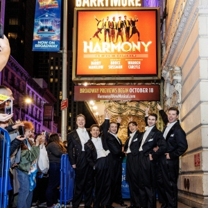 Video: HARMONY Celebrates First Preview on Broadway Video