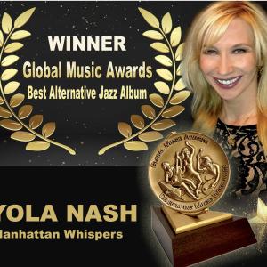 Yola Nash's MANHATTAN WHISPERS Earns Global Music Award Nod Photo