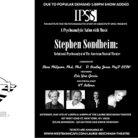 STEPHEN SONDHEIM: RELATIONAL PSYCHOANALYST OF THE AMERICAN MUSICAL THEATER Adds Secon Photo