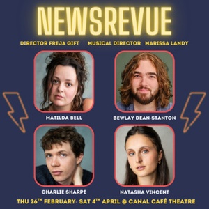 Spring Cast Set For NEWSREVUE at Canal Café Theatre Photo