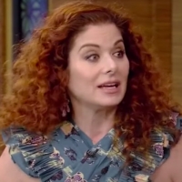 VIDEO: Debra Messing Discusses Baking a Cake Onstage During BIRTHDAY CANDLES on LIVE! Photo