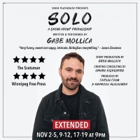 Gabe Mollica's SOLO: A SHOW ABOUT FRIENDSHIP Extended Off-Broadway Photo