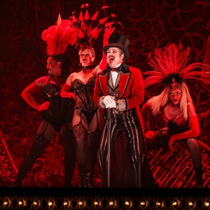 Review: MOULIN ROUGE! THE MUSICAL at Murat Theatre -- Their Gift Is Their Song Photo