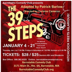 THE 39 STEPS Comes to The Barnstable Comedy Club in January Photo