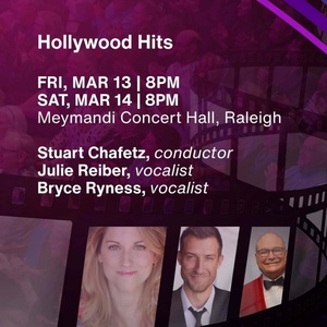 Interview: Julie Reiber & Bryce Ryness of North Carolina Symphony's HOLLYWOOD HITS Photo