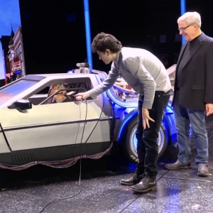 Video: Take a Ride in the DeLorean at BACK TO THE FUTURE on Broadway Photo