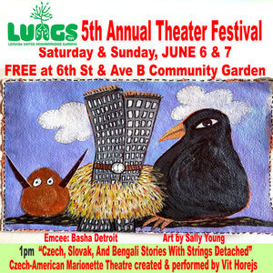 LUNGS SUMMER THEATER FESTIVAL to Return for Fifth Annual Edition at 6B Community Gard Photo