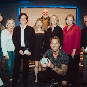 RIAA Honors Brett Young at Diamond Celebration Photo