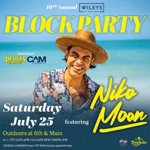 Niko Moon To Headline Wileys Block Party In July Photo