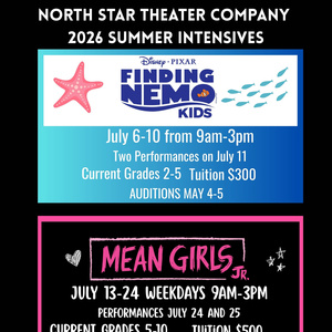 North Star Theater Company Will Host FINDING NEMO KIDS and MEAN GIRLS JR. Intensives This  Photo