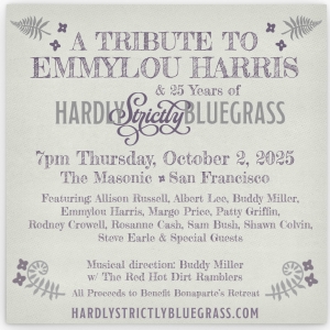 Hardly Strictly Bluegrass Kicks Off 25th Anniversary with Special Tribute Photo