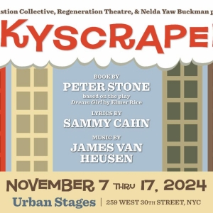 Cast Set for SKYSCRAPER at Urban Stages Photo