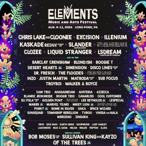 Elements Music & Arts Festival Reveals Phase One Lineup For 2024 Photo