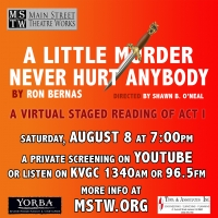 Main Street Theatre Works Presents Virtual Reading of A LITTLE MURDER NEVER HURT…