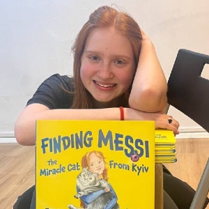 NYC High School Student Launches Children's Book, FINDING MESSI, THE MIRACLE CAT FROM KYIV