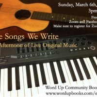 Word Up Bookshop Presents 'The Songs We Write' Virtual Music Event Photo