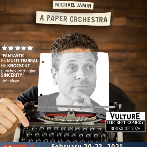 Michael Jamin To Premiere One Man Show A PAPER ORCHESTRA At Seattle Open Arts Place Photo